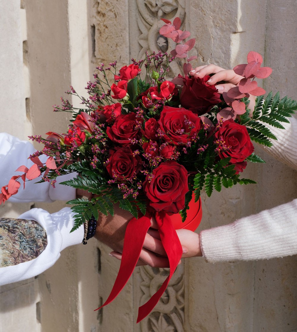 arte-e-fiori-Bouquet Rouge