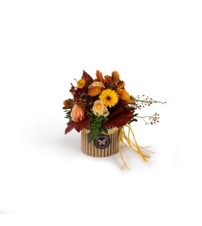 Flower hatch / cylindrical flower box